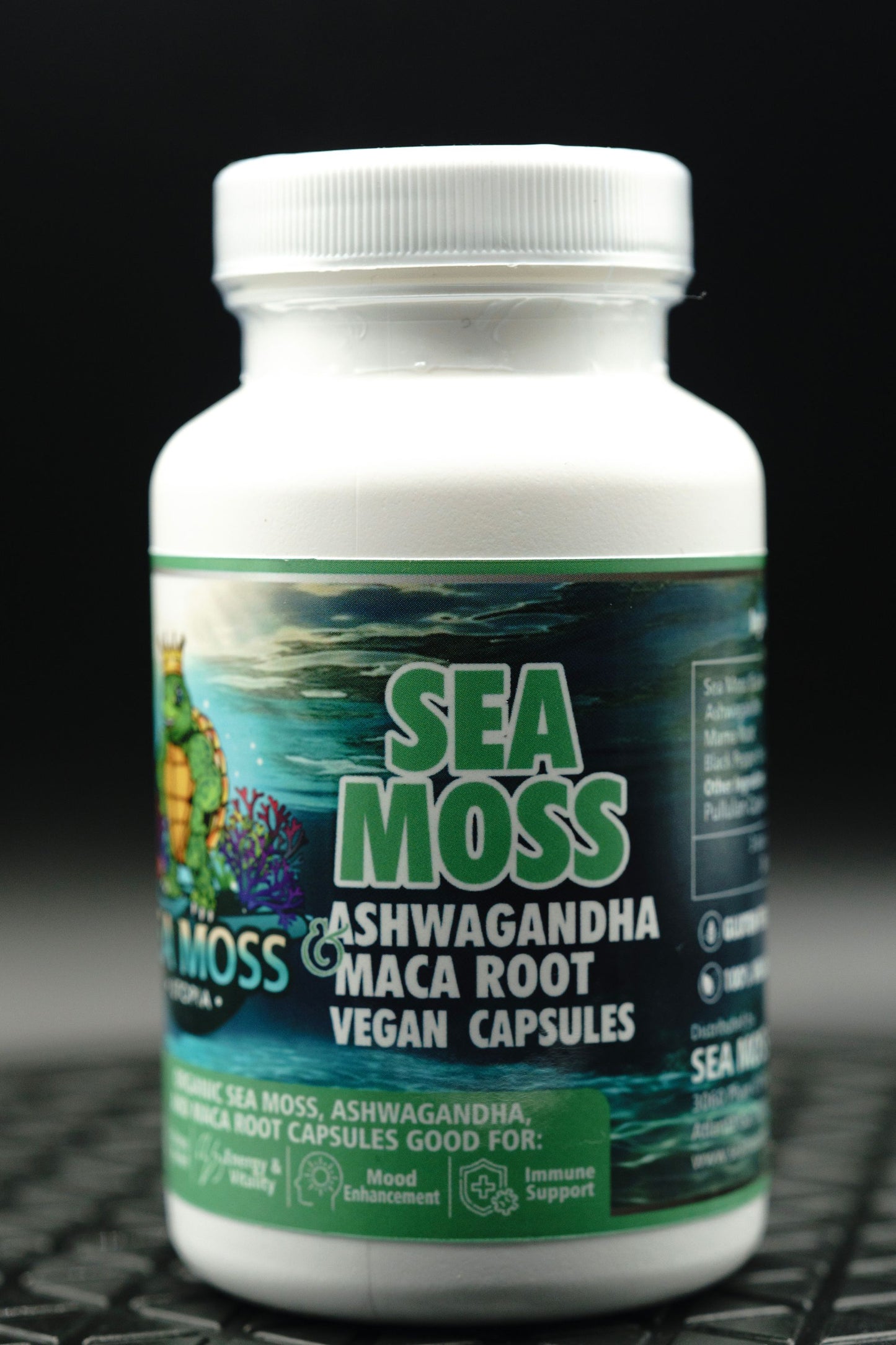 Sea Moss, Ashwagandha, & Maca Root Capsules